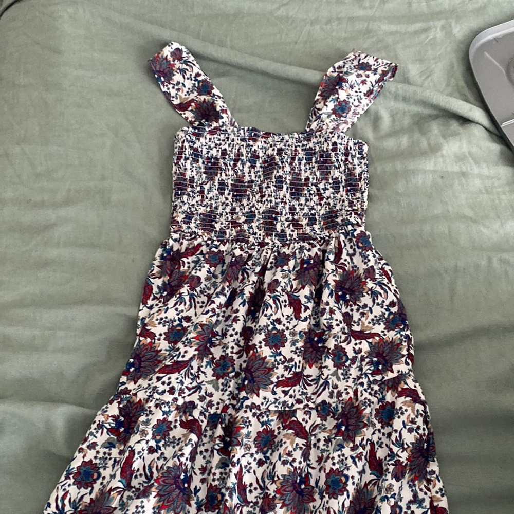 Smock maxi dress